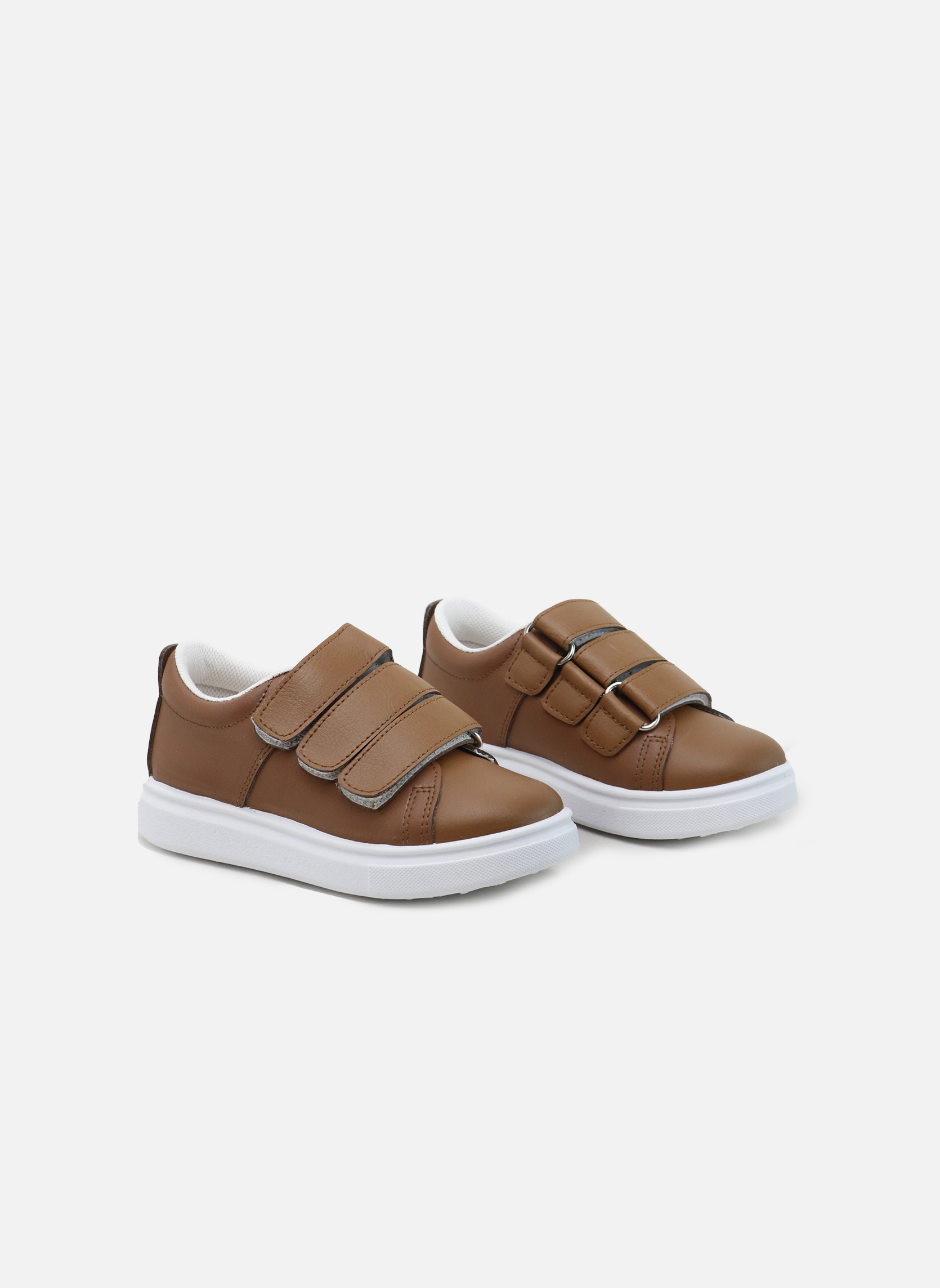 Baskets basses AE132303-JET-CAMEL-INV garçon marron Eli 1957 Baskets basses AE132303-JET-CAMEL-INV garçon marron Marron