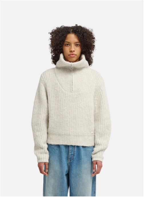 Element Pulls High Neck Quarter femme beige