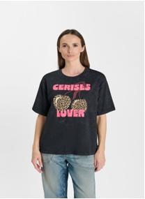 Tee-shirts Tee-Shirt SPIKY Black femme noir