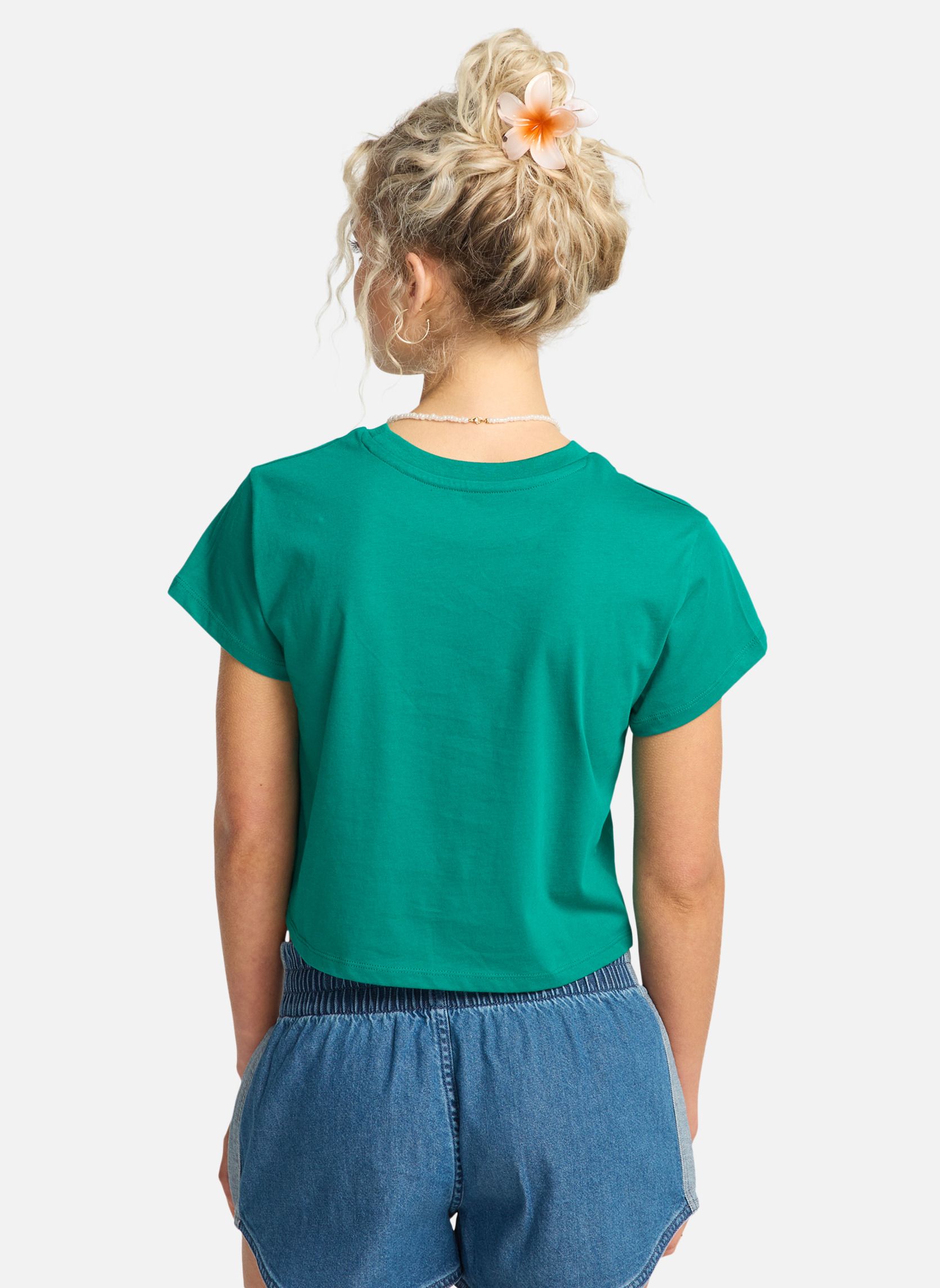 Tee-shirts Check Me In femme vert Billabong Tee-shirts Check Me In femme vert Vert