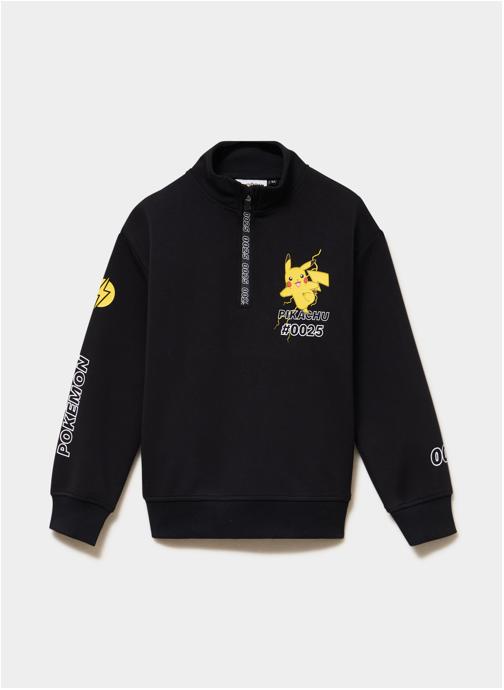 Pokemon Sweats à capuche FU_FELICIEN_POKEMON garçon noir