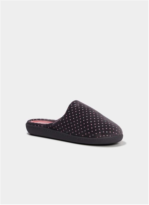 Isotoner Chaussons MULISO_BLK_P_F_OUV_0_222 femme rose