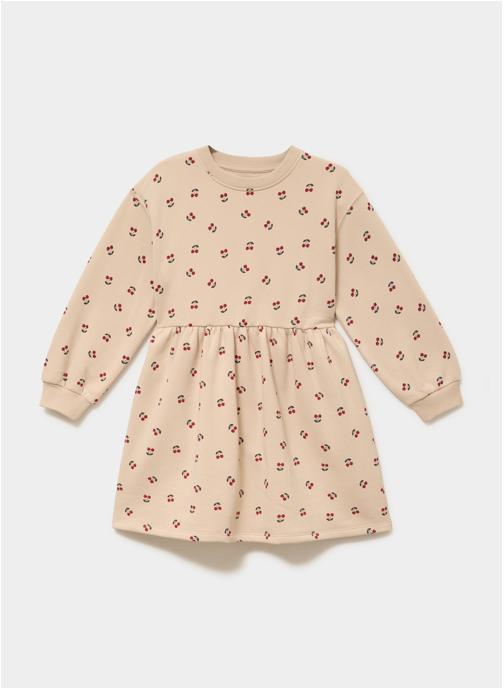 La Halle Robes LH4_RASPBERRY fille beige