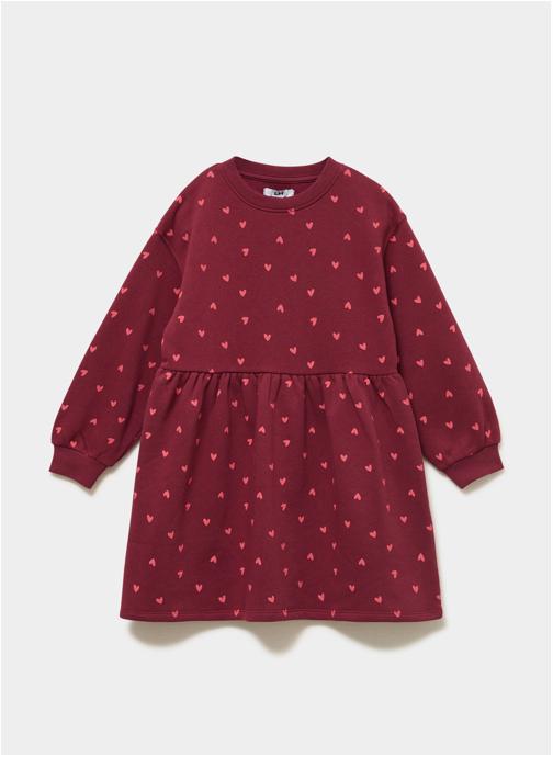 La Halle Robes LH4_RASPBERRY fille bordeaux