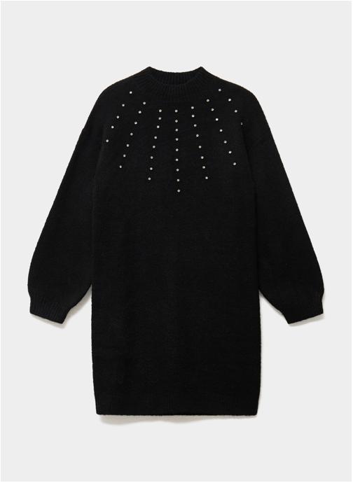 La Halle Robes LH4_ROSSINI_3D fille noir