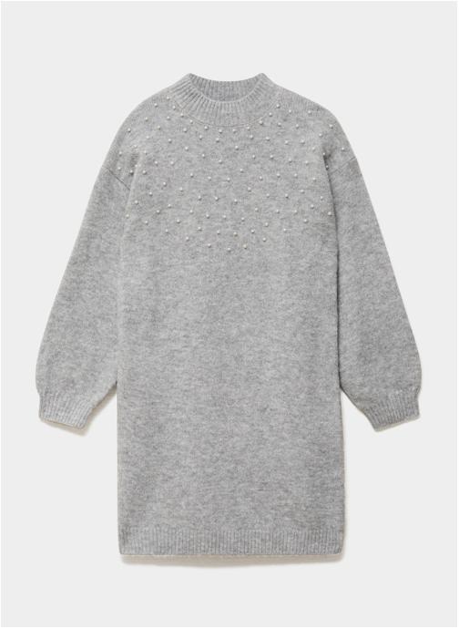 La Halle Robes LH4_ROSSINI_3D fille gris