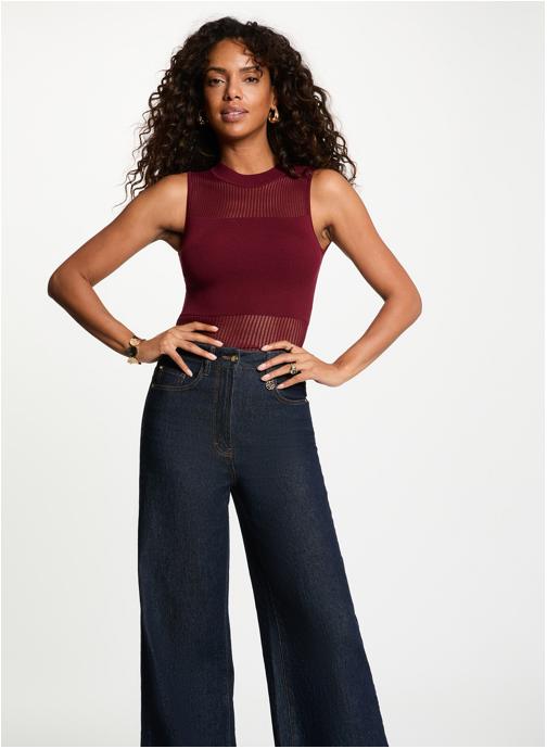 Morgan Tops 252-MJULIE femme bordeaux