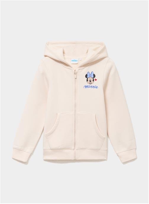 Mickey Mouse Sweats à capuche SHL_GABRIELLE_MINNIE fille beige
