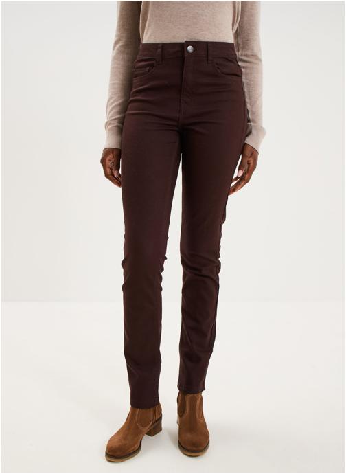 La Halle Pantalons droit GUINIX2 femme marron