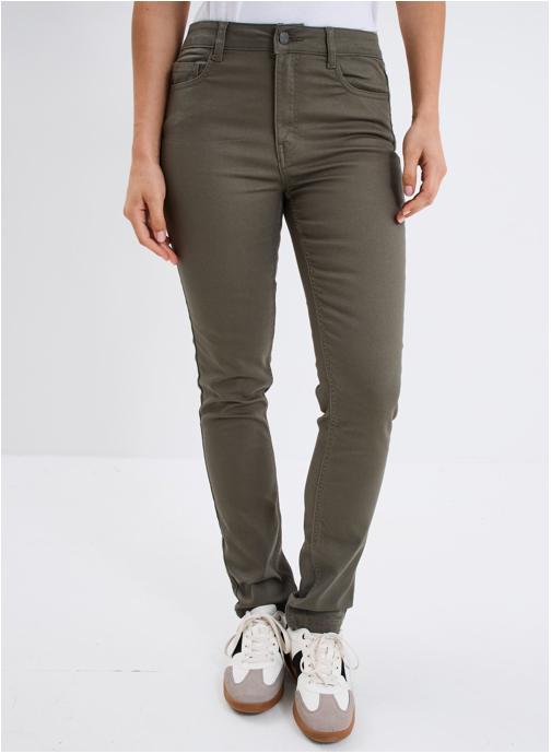 La Halle Pantalons droit GUINIX2 femme vert