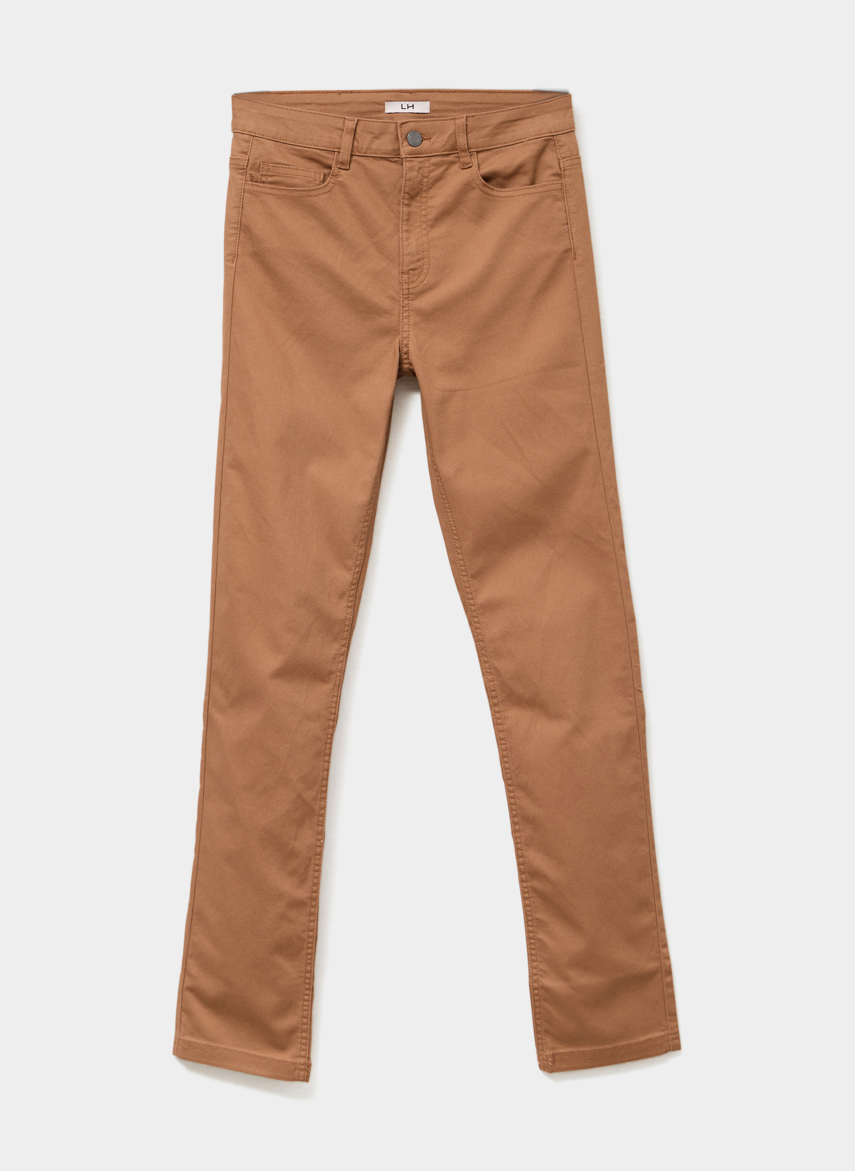 Pantalons droit GUINIX2 femme marron La Halle Pantalons droit GUINIX2 femme marron Marron clair