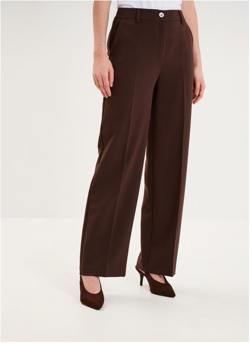 La Halle Pantalons droit LHA3_PELOPIUM26 femme marron