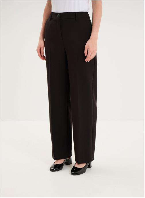 La Halle Pantalons droit LHA3_PELOPIUM26 femme noir