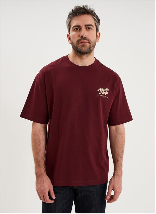 CREEKS Tee-shirts CRE1TAPENADE_ROYAL homme violet