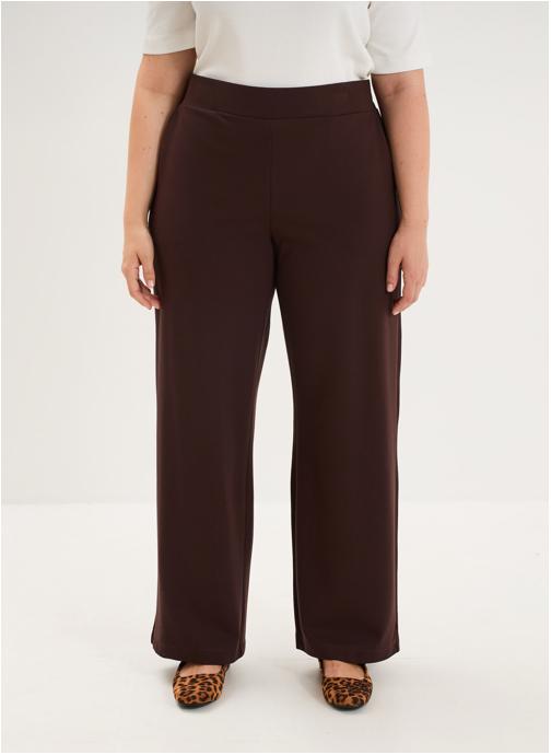 La Halle Pantalons droit LHA3_PLACE_GT femme marron