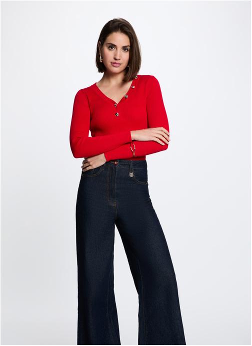 Morgan Pulls 262-MBIZ femme rouge