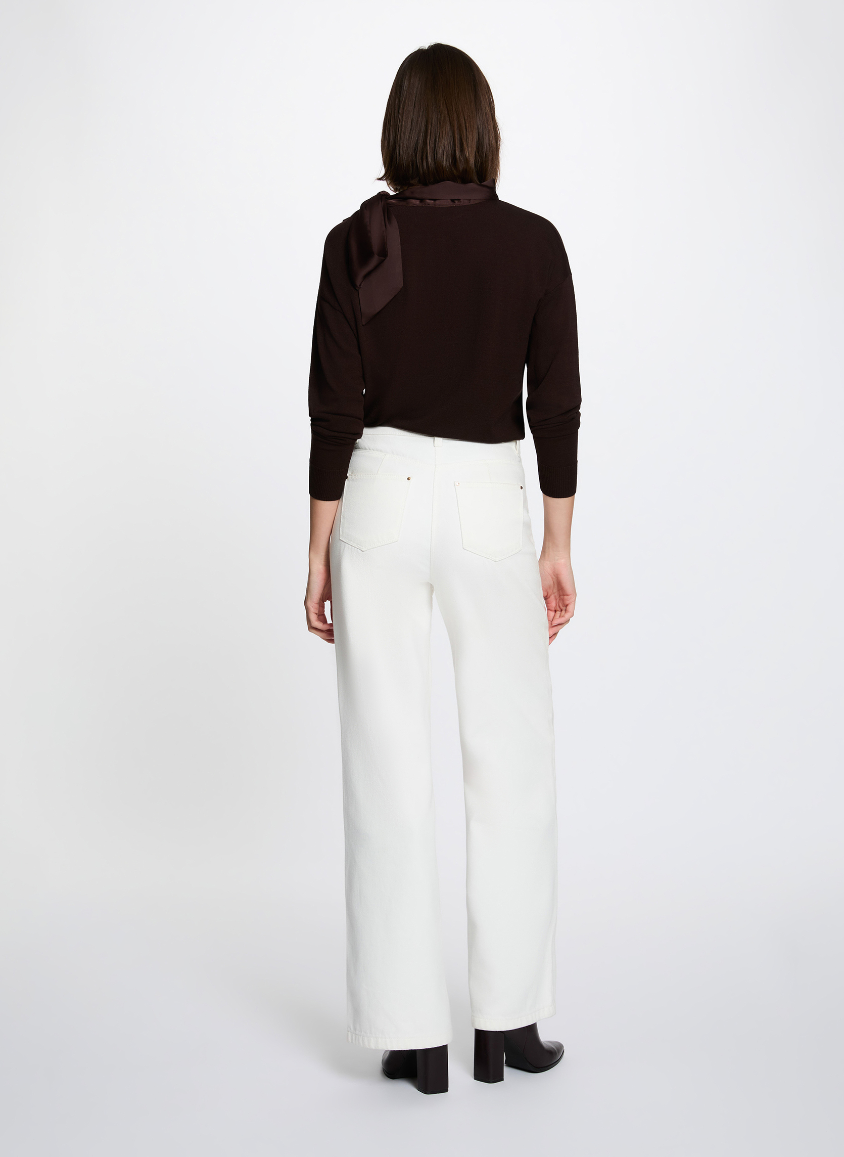 Pulls 262-MENTON femme marron Morgan Pulls 262-MENTON femme marron Marron foncé