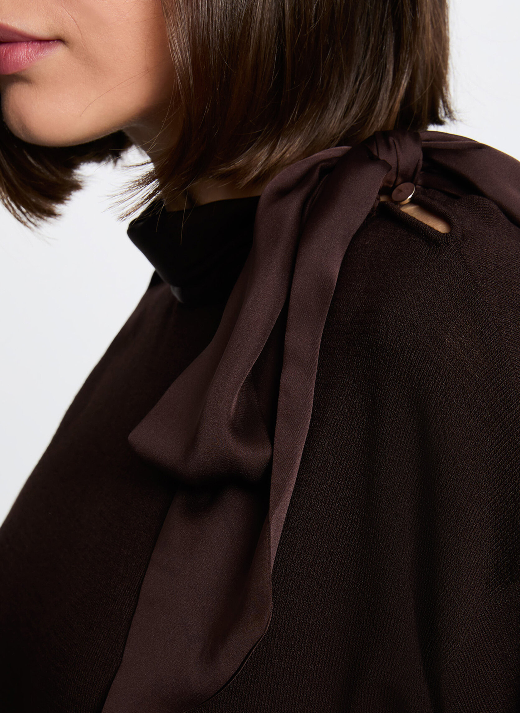 Pulls 262-MENTON femme marron Morgan Pulls 262-MENTON femme marron Marron foncé