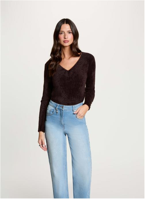 Morgan Pulls 262-MLISA femme marron