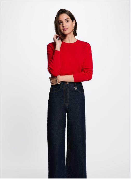 Morgan Pulls 262-MJACKY femme rouge