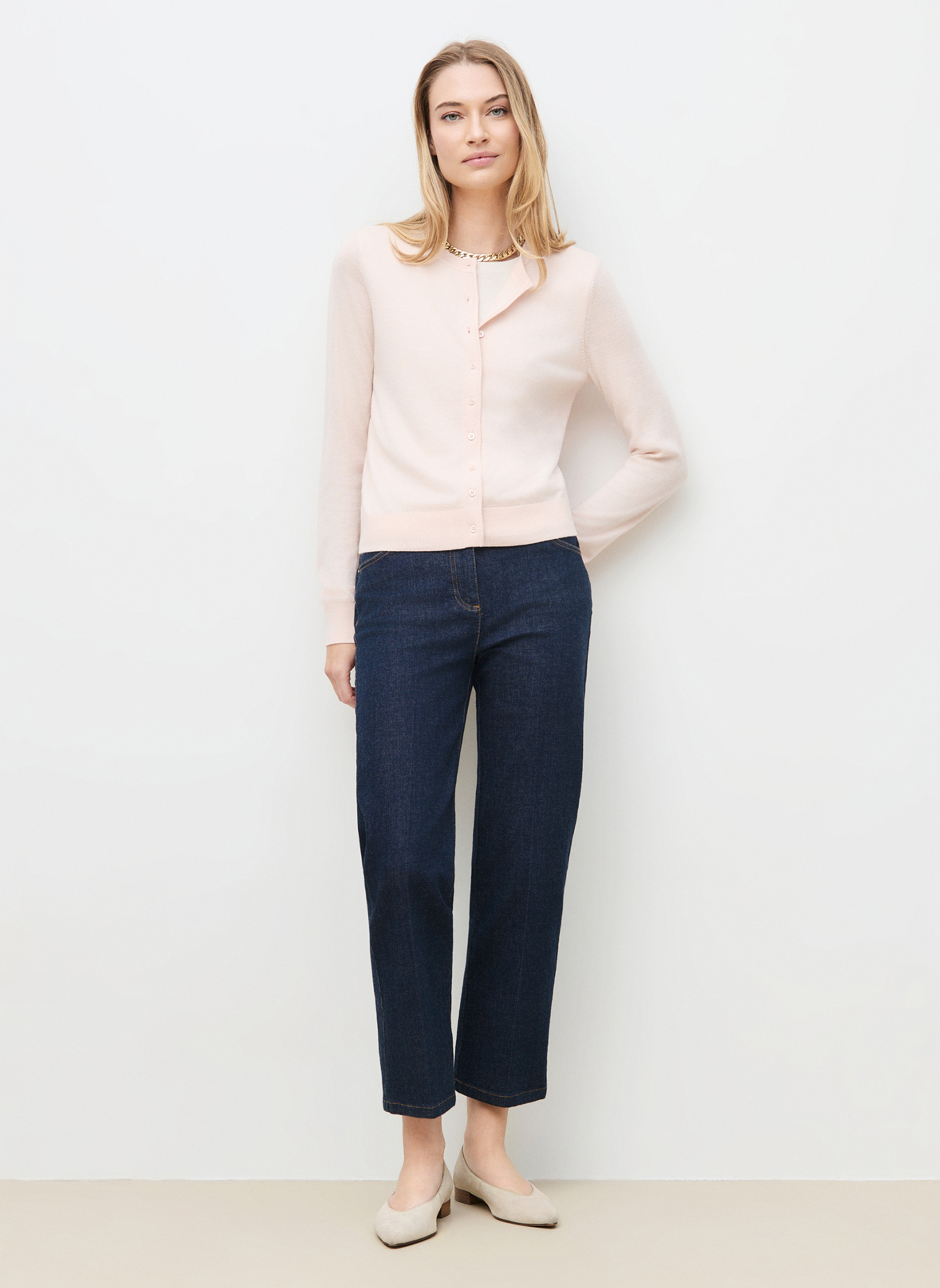 Pulls 262K-MADELINA femme rose Caroll Pulls 262K-MADELINA femme rose Rose clair