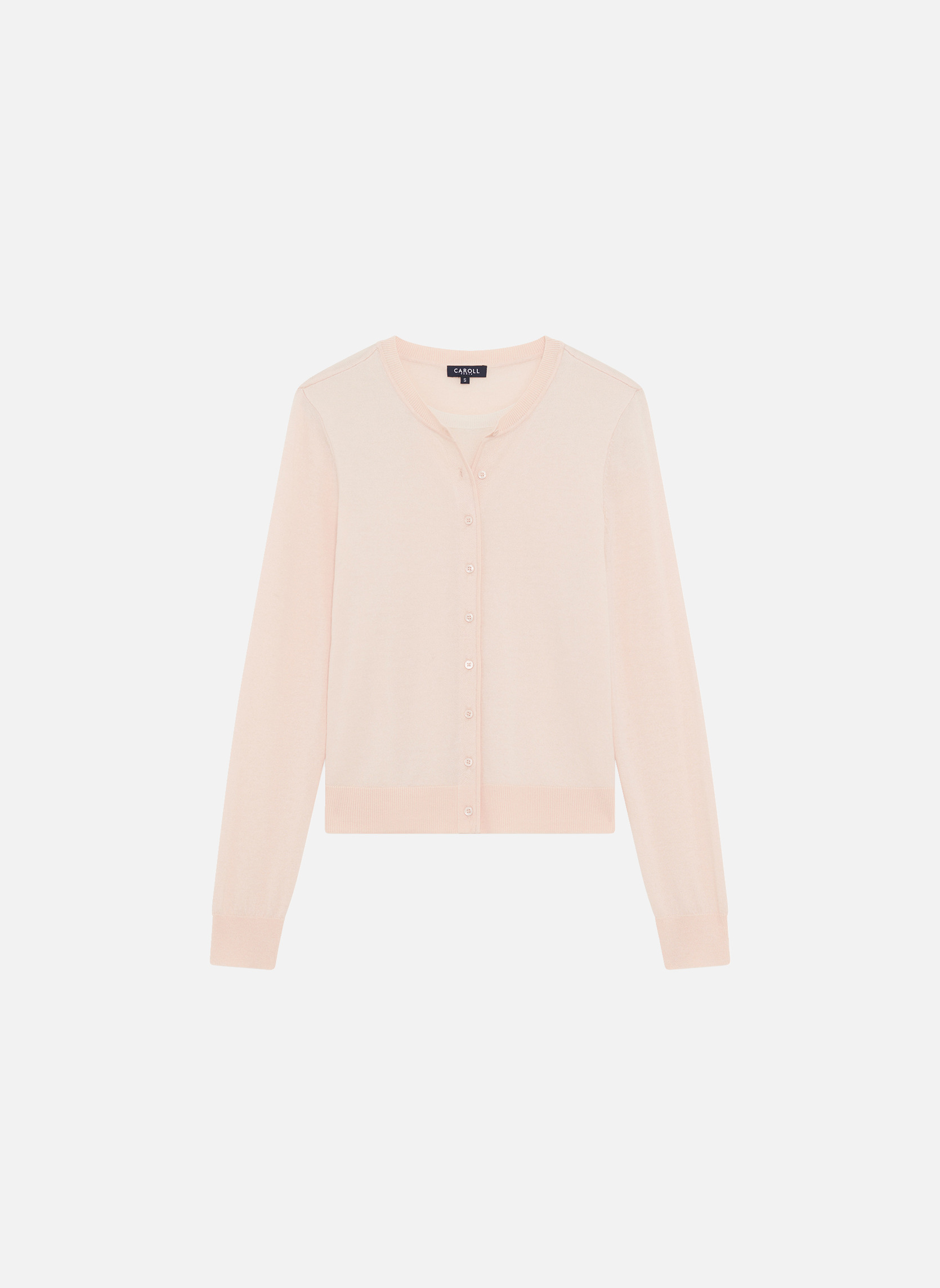 Pulls 262K-MADELINA femme rose Caroll Pulls 262K-MADELINA femme rose Rose clair