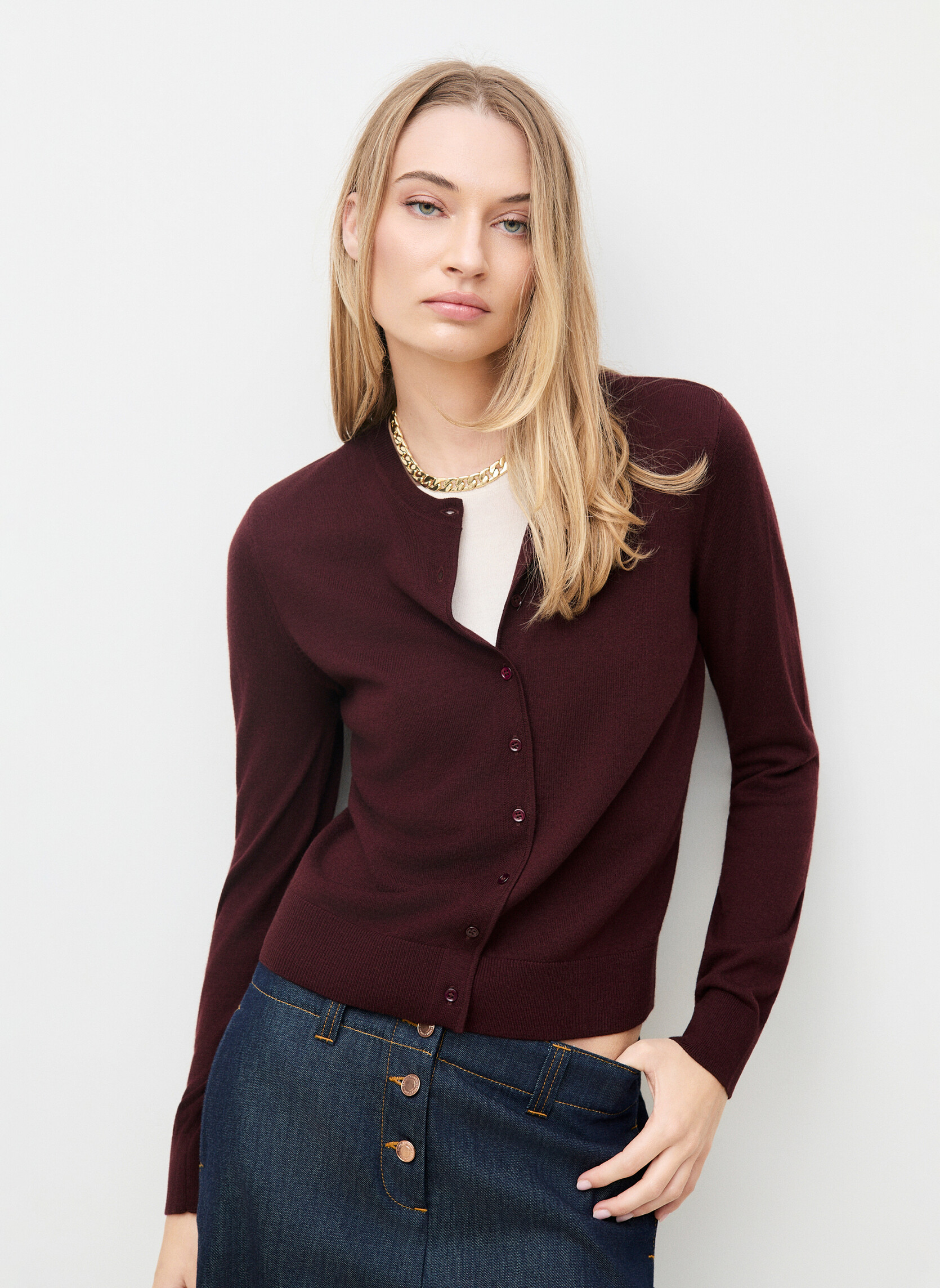 Pulls 262K-MADELINA femme bordeaux Caroll Pulls 262K-MADELINA femme bordeaux Bordeaux