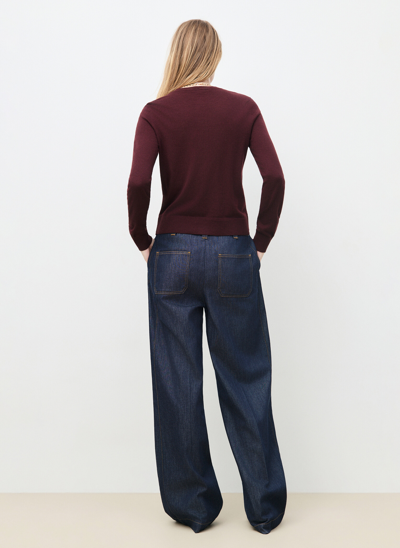 Pulls 262K-MADELINA femme bordeaux Caroll Pulls 262K-MADELINA femme bordeaux Bordeaux