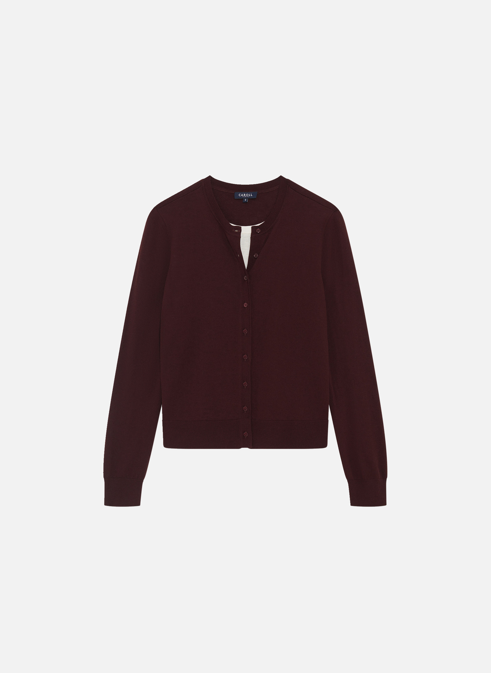 Pulls 262K-MADELINA femme bordeaux Caroll Pulls 262K-MADELINA femme bordeaux Bordeaux