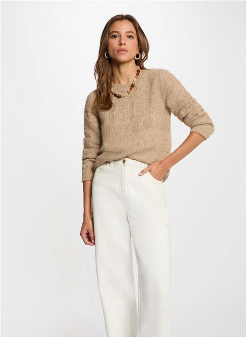 Morgan Pulls 262-MBROC femme beige