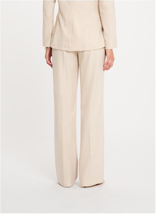 Morgan Pantalons droit 252-PDRIM.F femme beige