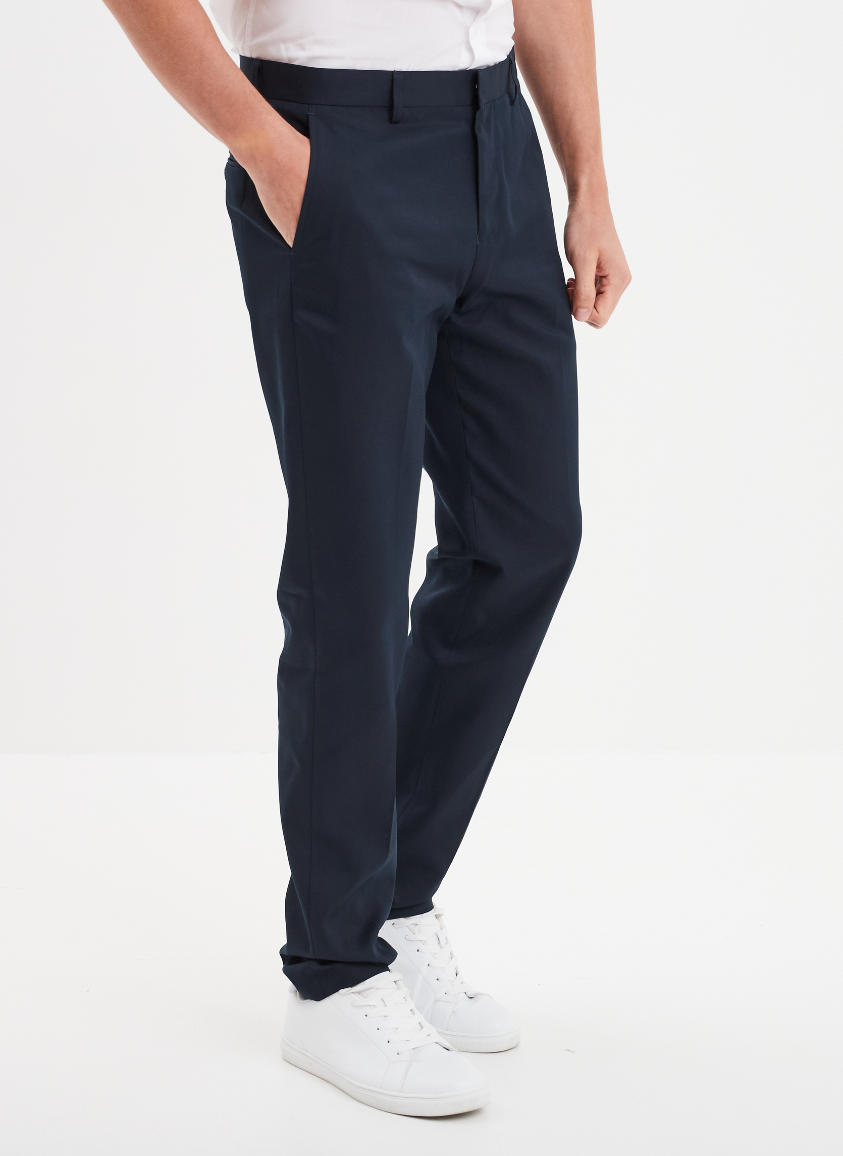 Pantalons de costume LH1BASICPANT1 homme bleu La Halle Pantalons de costume LH1BASICPANT1 homme bleu Bleu marine