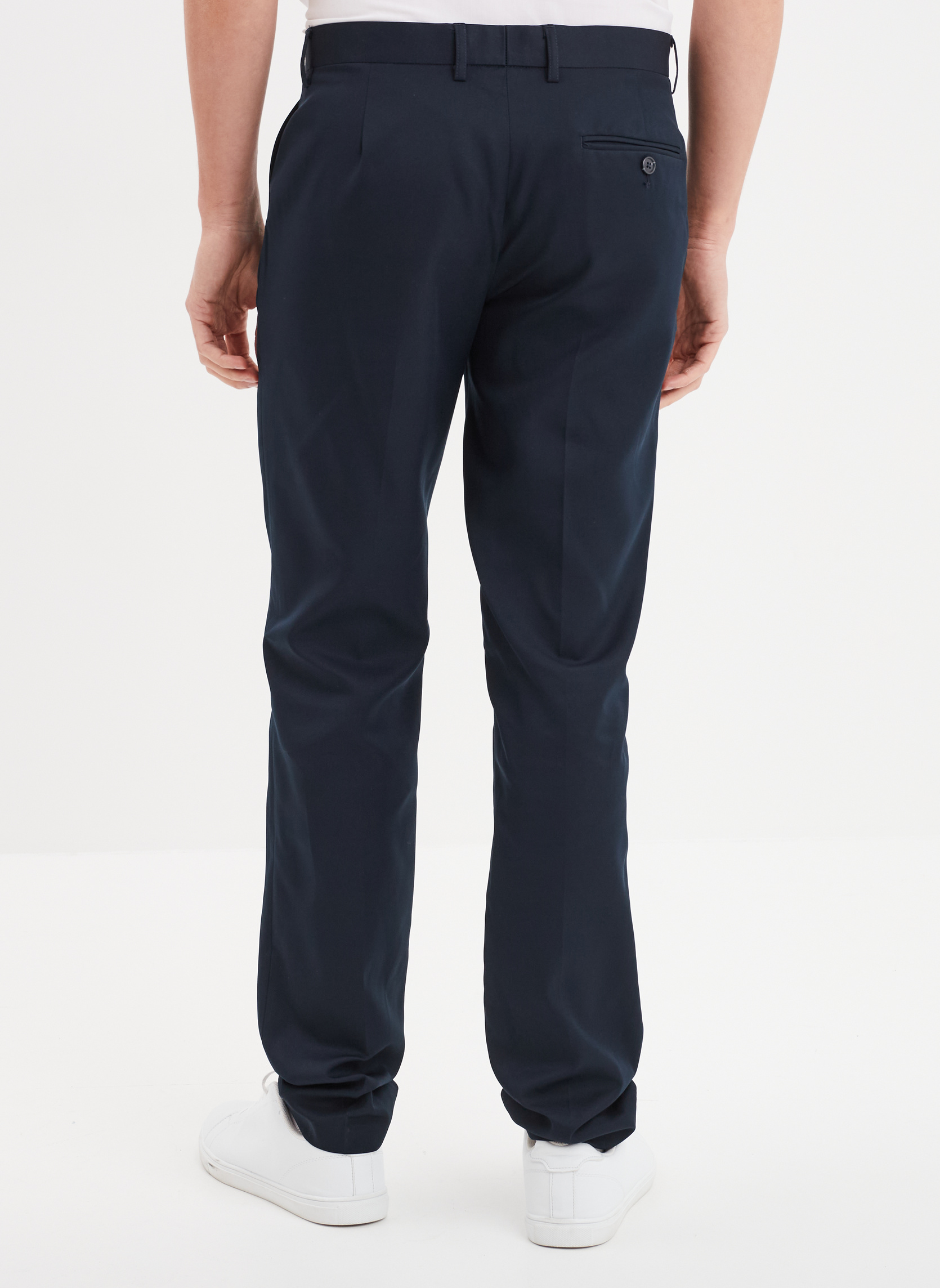 Pantalons de costume LH1BASICPANT1 homme bleu La Halle Pantalons de costume LH1BASICPANT1 homme bleu Bleu marine