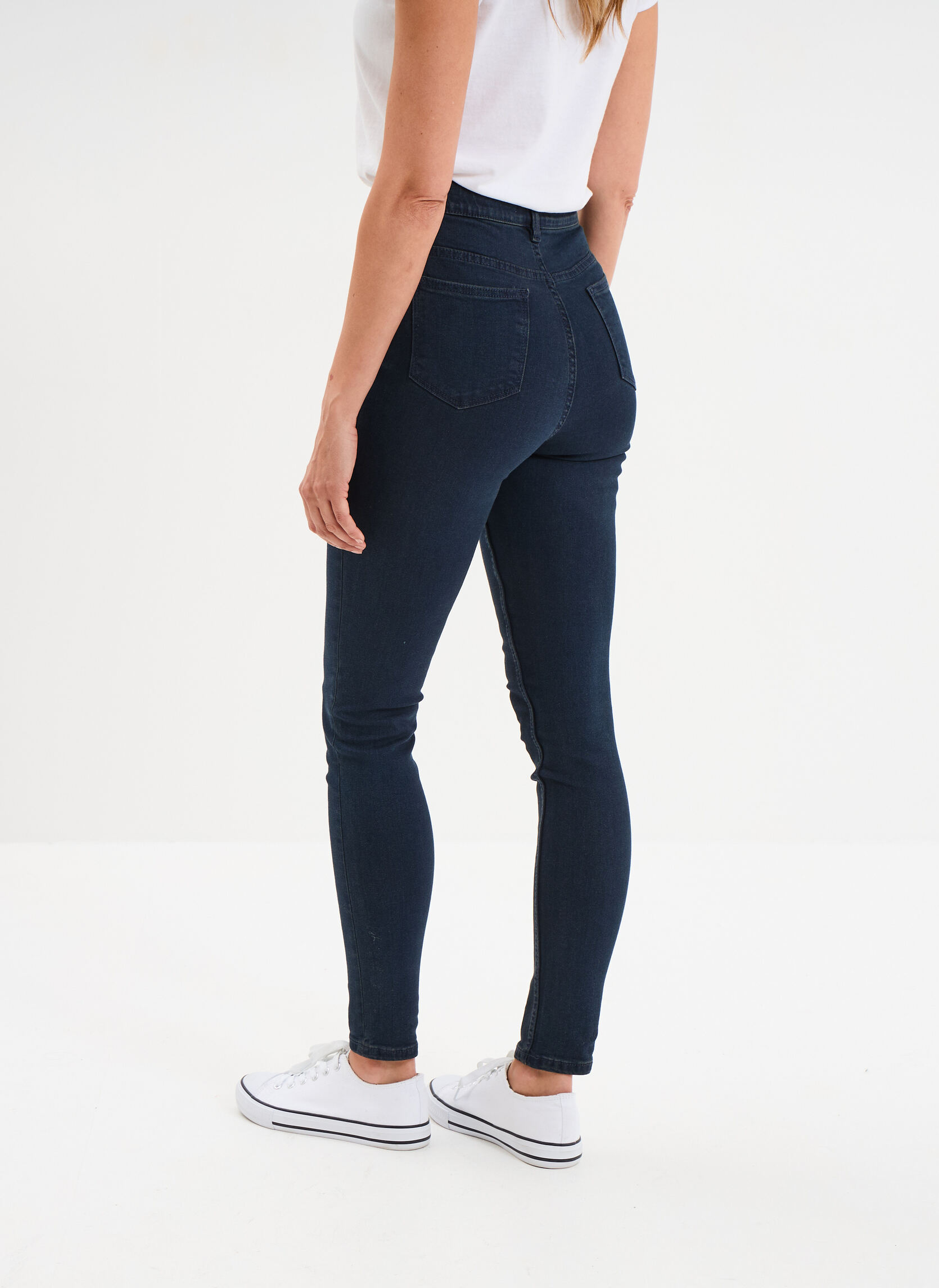 Jeans droit LHA3_DJEGFIRST femme bleu La Halle Jeans droit LHA3_DJEGFIRST femme bleu Bleu foncé