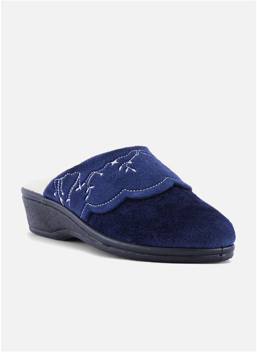 Pediconfort Chaussons PANTOUFLES femme bleu