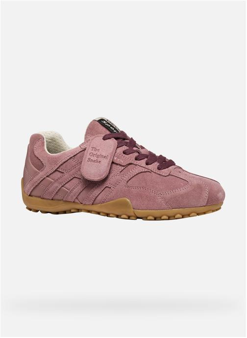 Geox Baskets basses SNAKE WOMAN femme rose