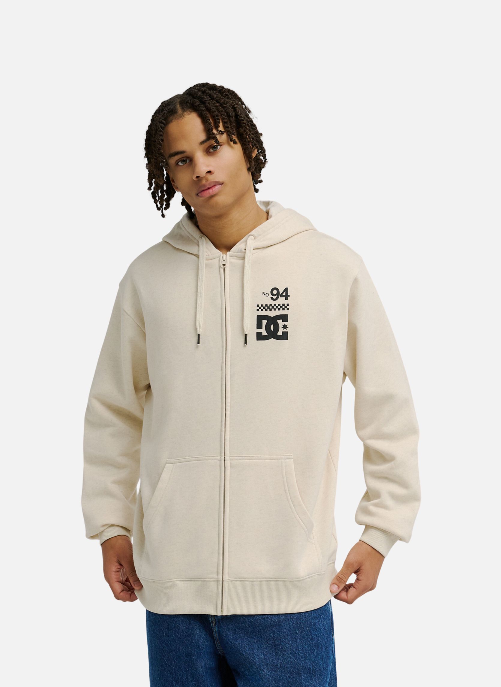 Sweats à capuche DC Chopper homme beige DC Shoes Sweats à capuche DC Chopper homme beige Beige