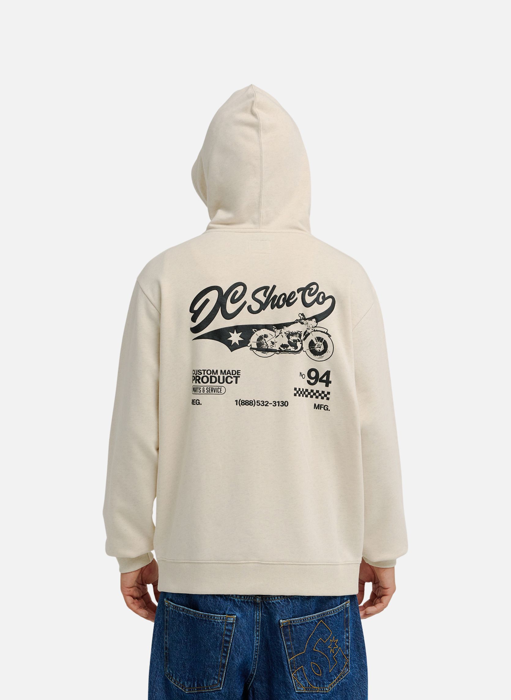 Sweats à capuche DC Chopper homme beige DC Shoes Sweats à capuche DC Chopper homme beige Beige