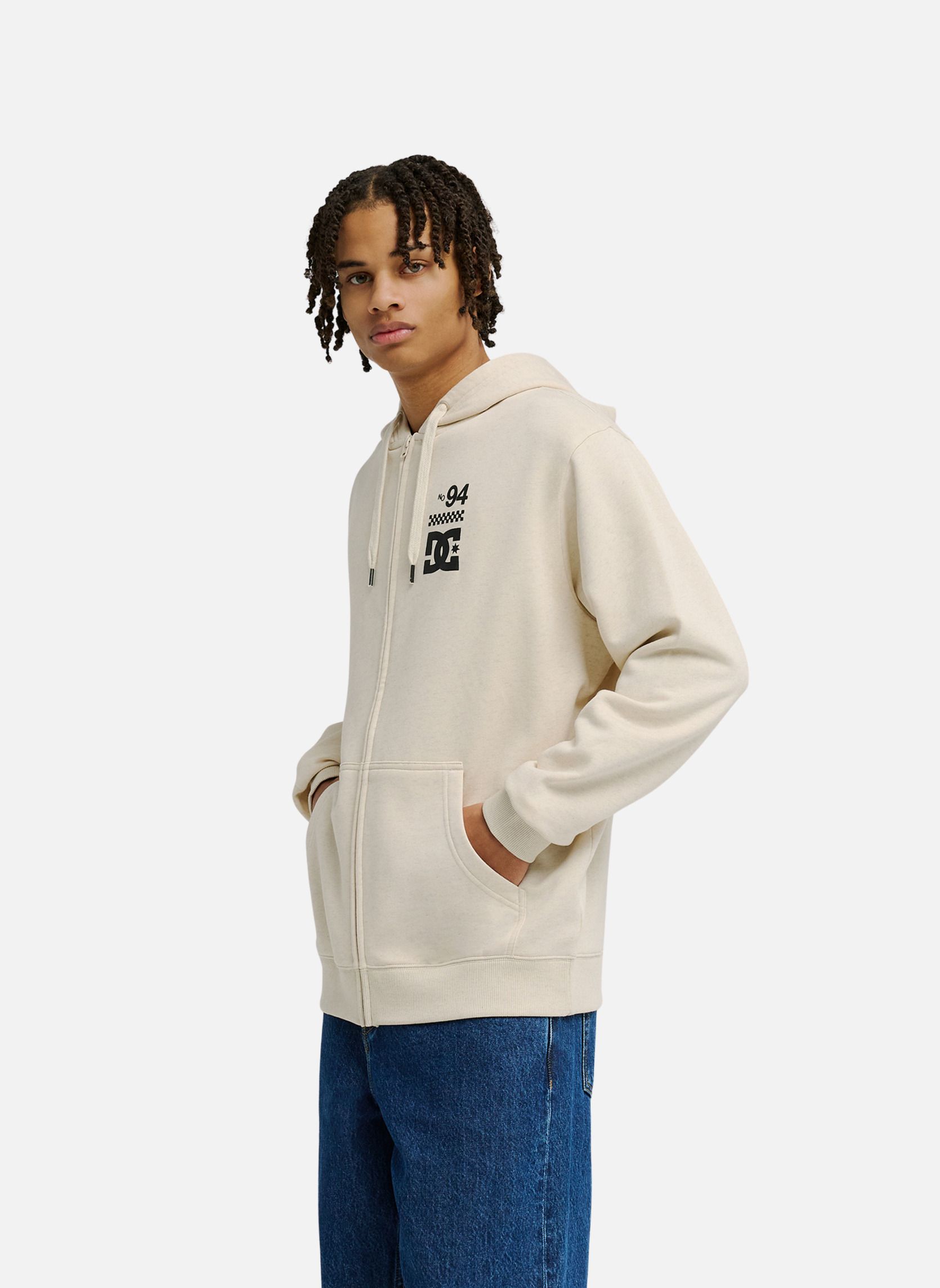 Sweats à capuche DC Chopper homme beige DC Shoes Sweats à capuche DC Chopper homme beige Beige