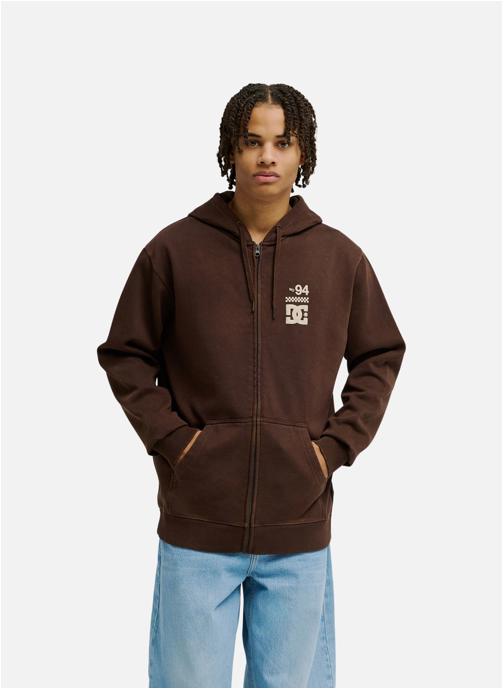 DC Shoes Sweats à capuche DC Chopper homme marron