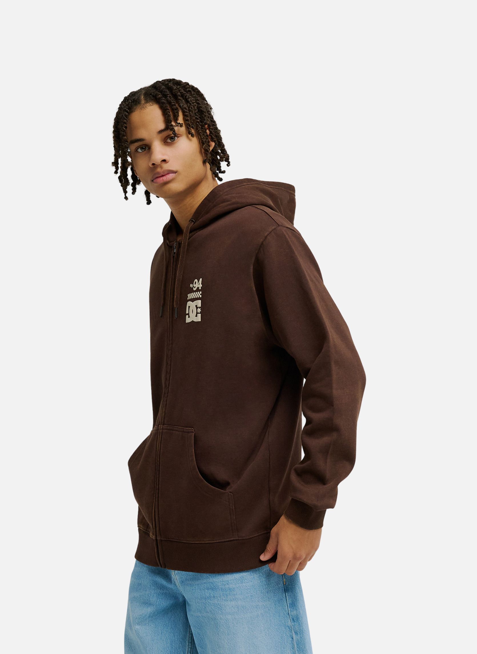 Sweats à capuche DC Chopper homme marron DC Shoes Sweats à capuche DC Chopper homme marron Marron