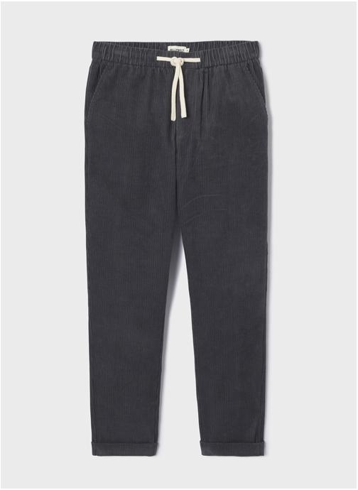 BILLYBELT Pantalons droits Velours homme gris