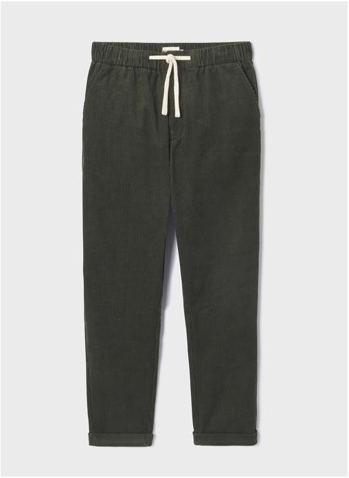 BILLYBELT Pantalons droits Velours homme vert