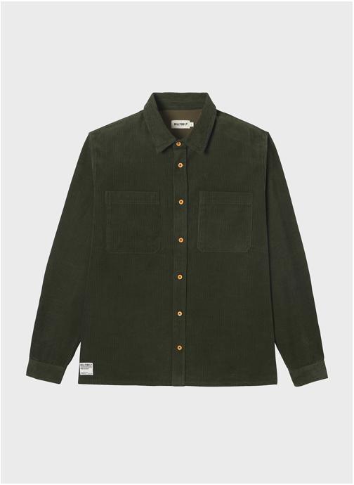 BILLYBELT Chemises Surchemise velours homme vert