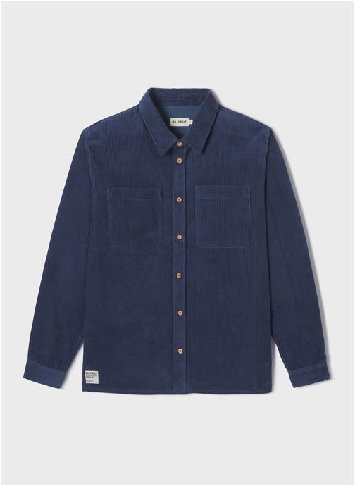 BILLYBELT Chemises Surchemise velours homme bleu