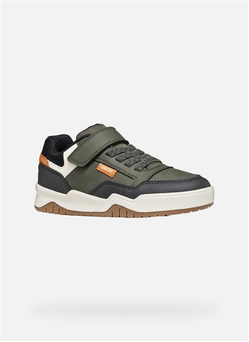 Geox Baskets basses PERTH BOY garçon vert