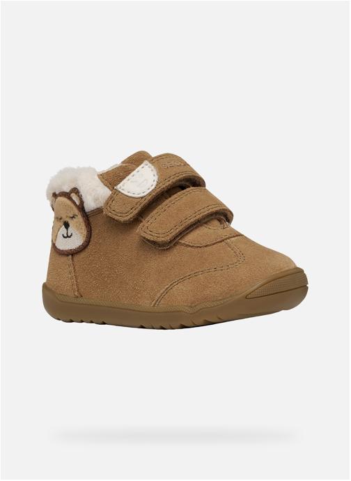 Geox Bottes B MACCHIA GIRL fille marron