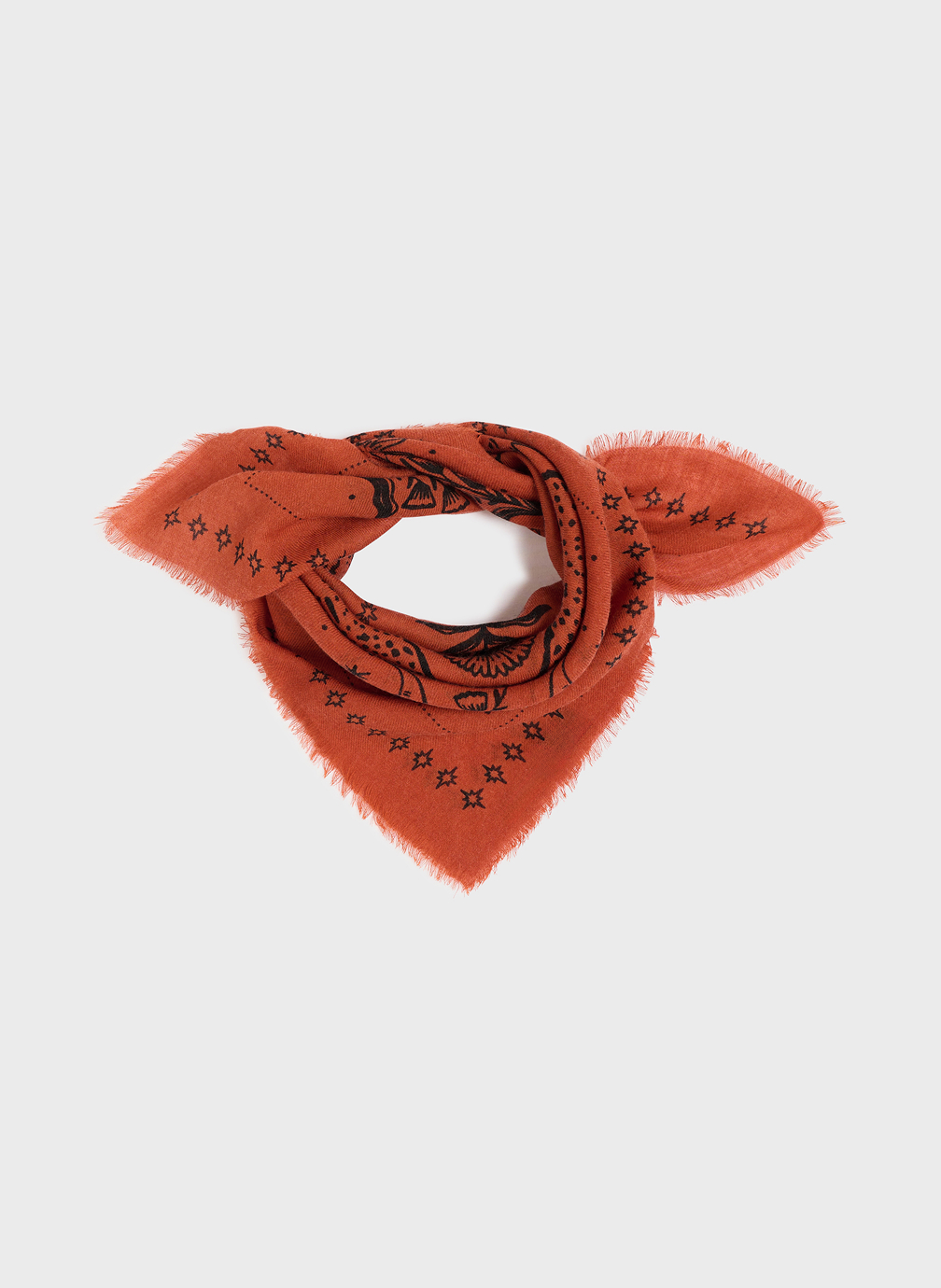 Foulards Laine Sacha femme rouge BILLYBELT Foulards Laine Sacha femme rouge Rouge clair