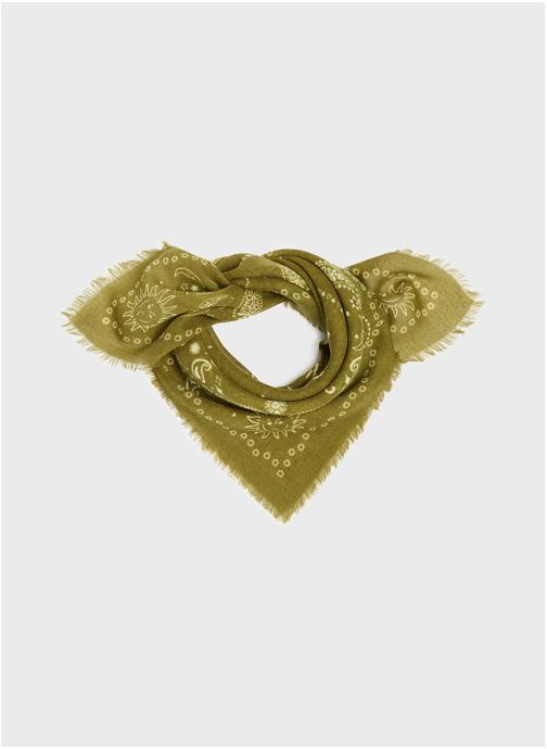 BILLYBELT Foulards Laine Alice femme vert