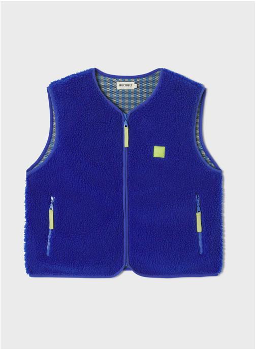 BILLYBELT Vestes sans manches Sherpa femme bleu